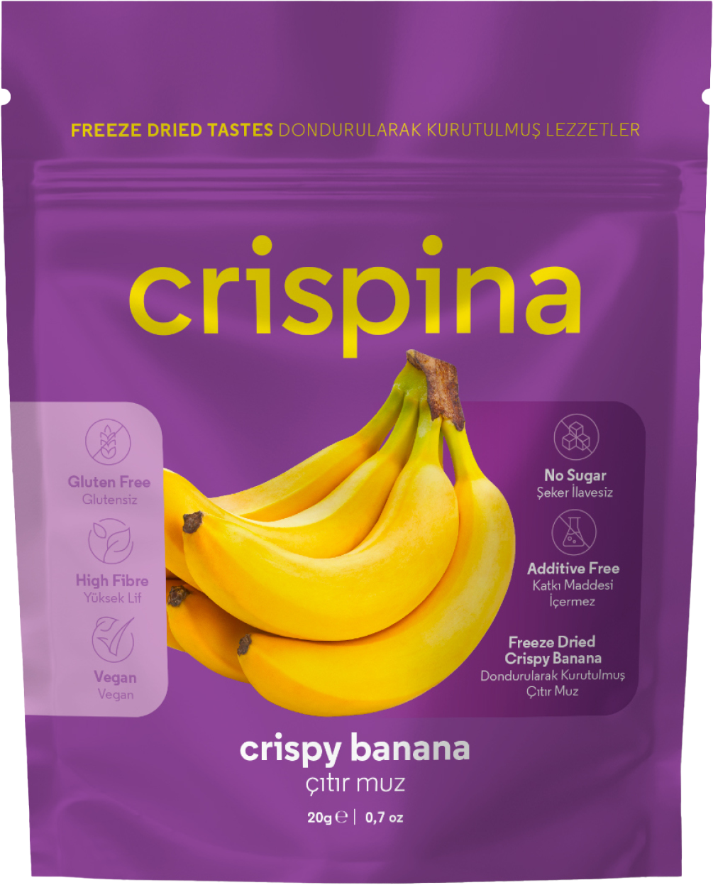 Freeze Dried Çıtır Muz