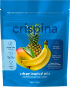 Freeze Dried Tropikal Meyve Karışımı - Dondurularak Kurutulmuş Çıtır Ananas, Mango ve Muz Mix